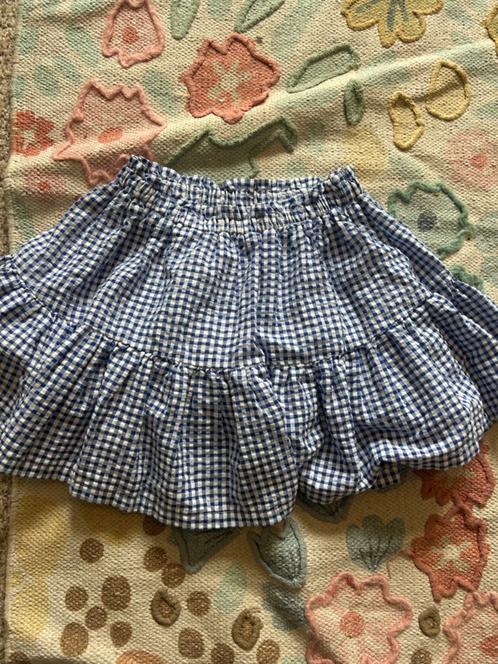 Old navy blue and white skirt - size 4t